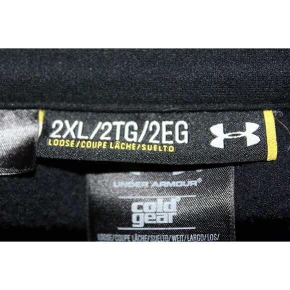 Under Armour Storm ColdGear Infrared Run Softshell Jacket Blue Black Sz XXL - Picture 10 of 12